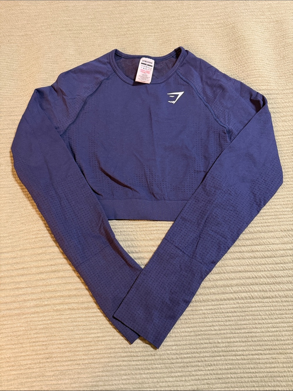 Gymshark Vital Seamless Long Sleeve Crop Top